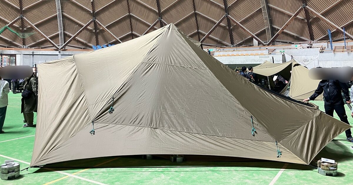 コハクの展示会レビュー！先進機能を備えた美しいテントに大注目